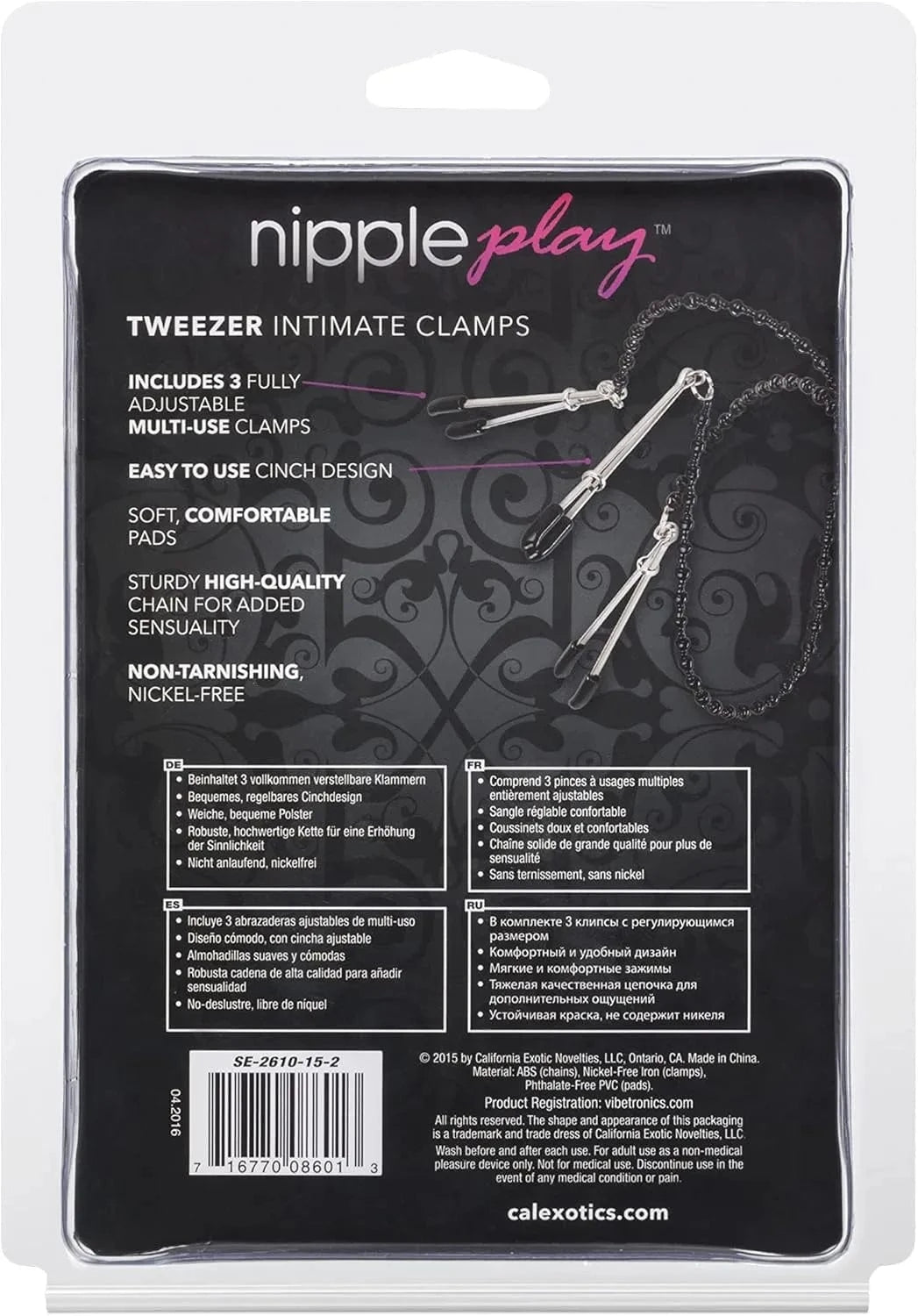 Tweezer Intimate Nipple Clamps & Clit Clip - Sh! Women's Store