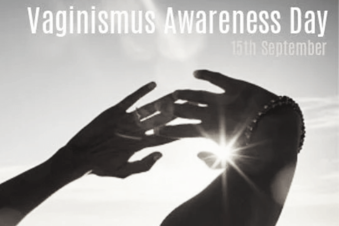 vaginismus awareness day 15th September - Created by Sh! Women's Store