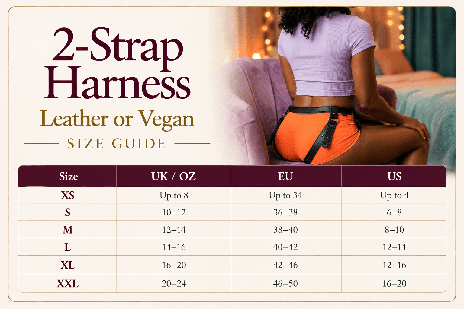 Vegan 2-Strap Dildo Harness - Sh! Women's Store