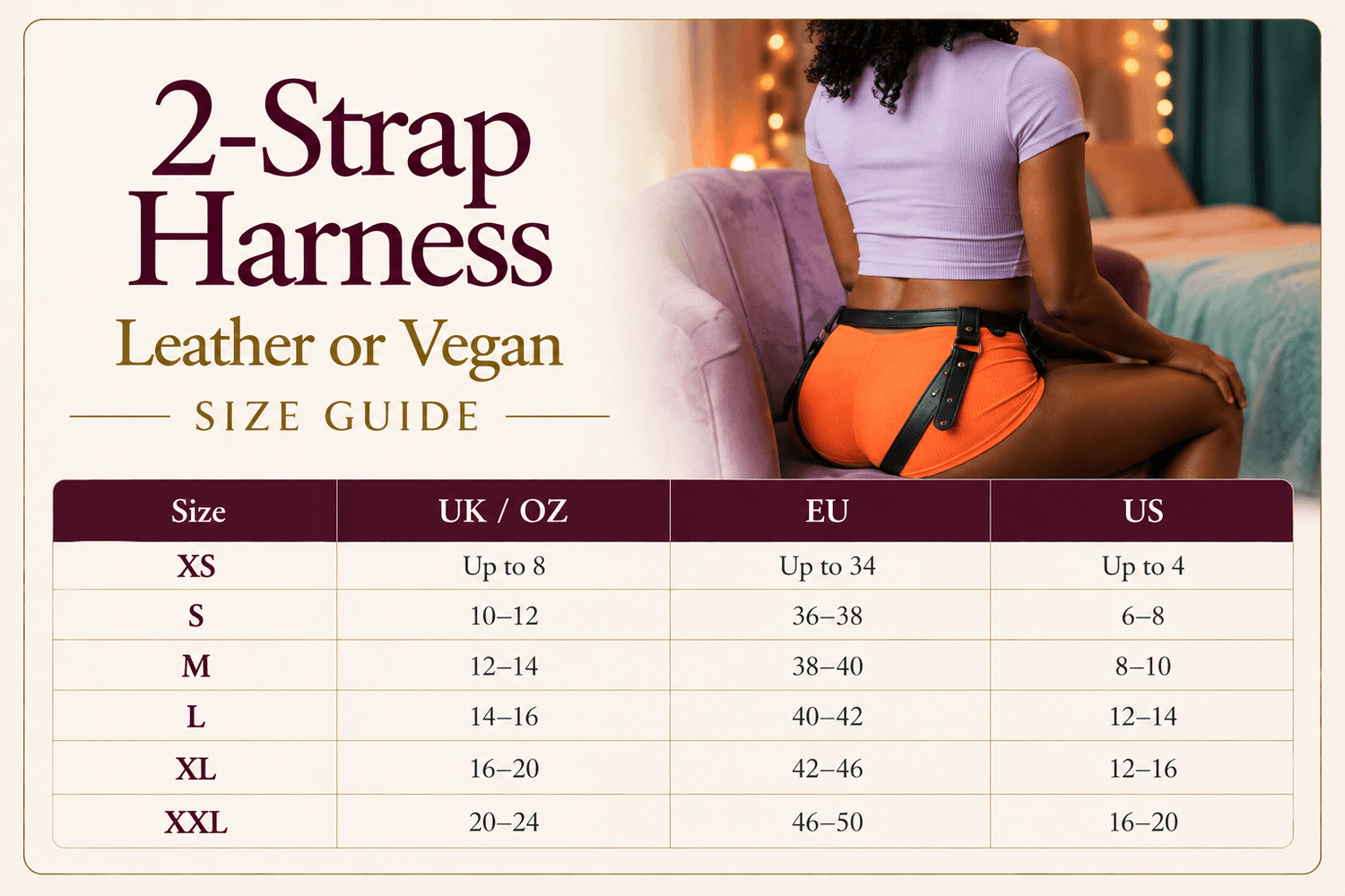 Vegan 2-Strap Dildo Harness - Sh! Women's Store