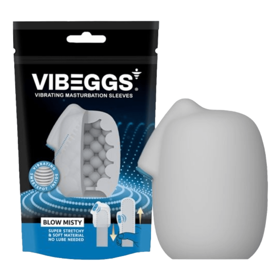 Sh! Women's Store Penis Masturbator Blow Misty VibeEggs Vibrating Masturbation Sleeve