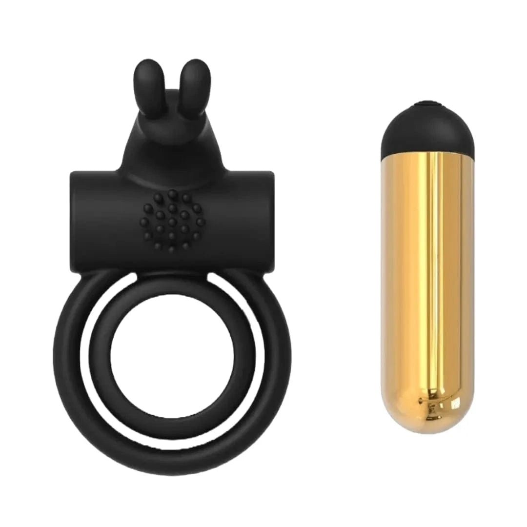 Vibrating Bunny Cock & Balls Ring - Sh! Women's Store