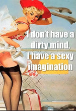 Vintage Magnet: I Don't Have a Dirty Mind DISCONTINUED - Sh! Women's Store