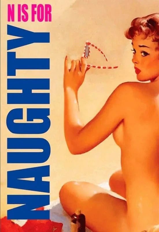 Vintage Magnet: N Is For Naughty - Discontined - Sh! Women's Store
