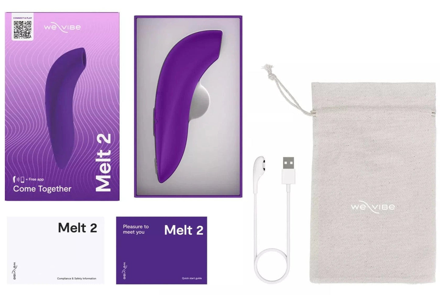 We-Vibe Clit Suction Toys We-Vibe Melt 2