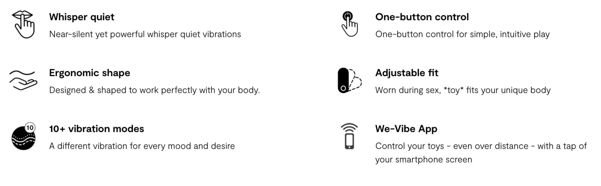 We - Vibe Sync Lite - Sh! Women's Store