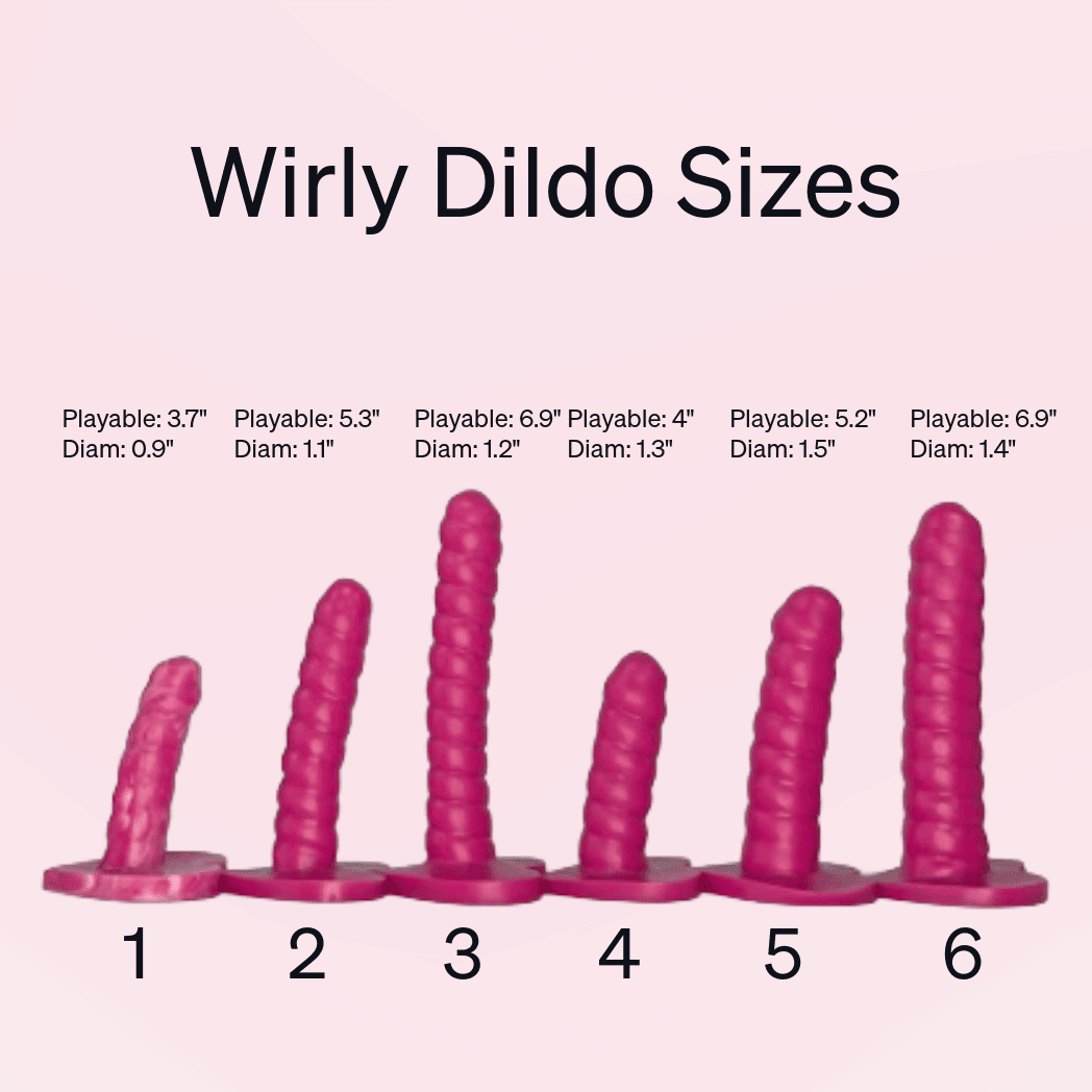 Wirly 6 Slim Vibrating Dildo - Sh! Women's Store