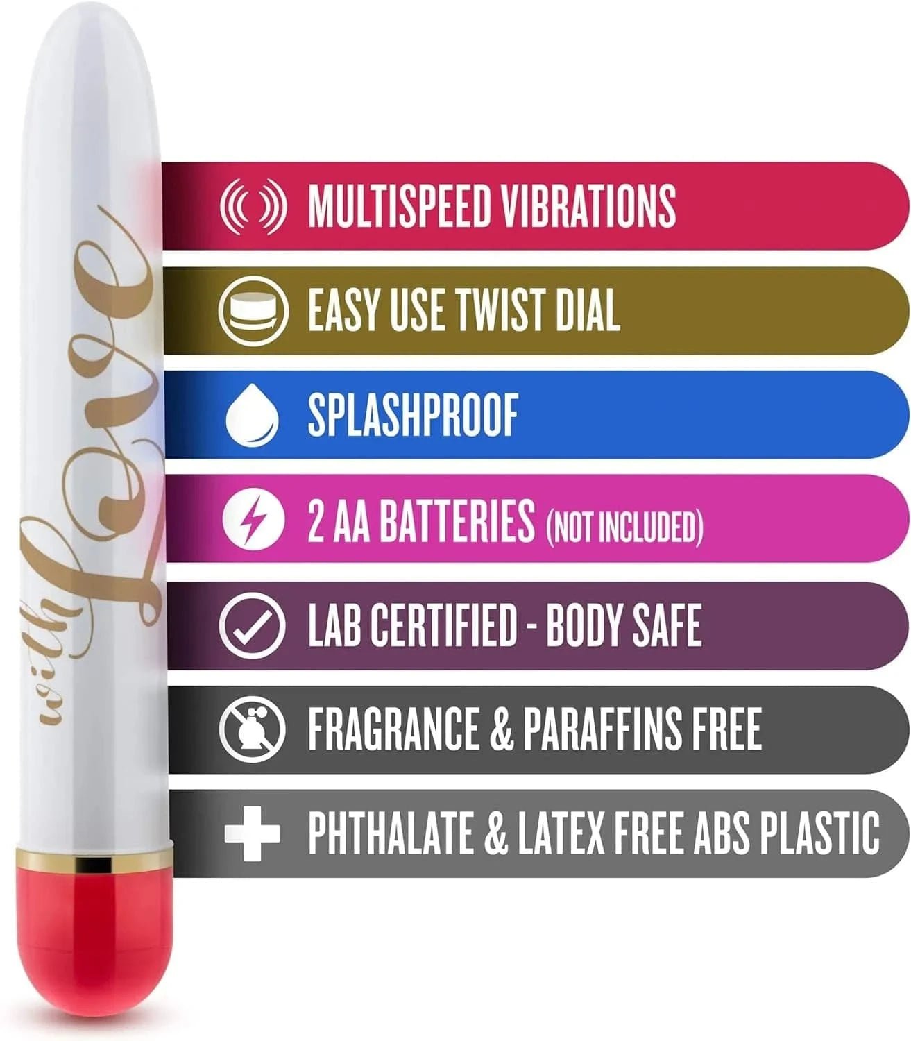 With Love Vibrator - Sh! Women's Store