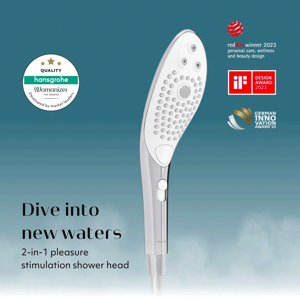 Womanizer Wave Shower Head DISCONTINUED - Sh! Women's Store