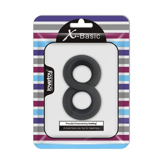 X - Basic Cock - Ring 8 Shape - Sh! Women's Store